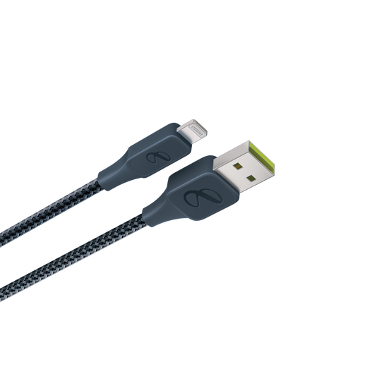 InstantConnect USB-A to Lightning - Blue - Charging cable for iPhone® and iPad® - Detailshot 2